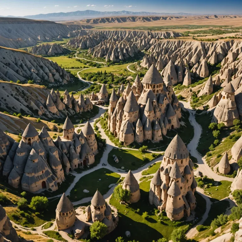 Formațiunile Stâncoase din Cappadocia ale Göreme: Descoperă Peisajele Unice ale Turciei