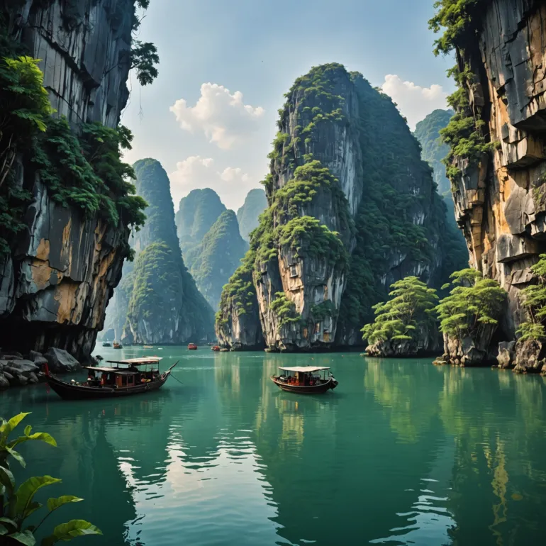 Peisajele Carstice din Ha Long Bay: Explorează peisajele uluitoare ale golfului din Vietnam