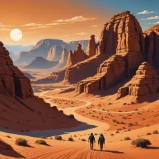 Peisajele Deșertice ale Wadi Rum: Explorează Sălbăticia Uimitoare a Deșertului din Iordania