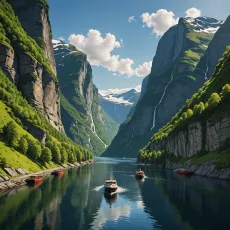 Frumusețea Pitorească a Geirangerfjord: Explorează Peisajele Uimitoare ale Fiordurilor Norvegiene